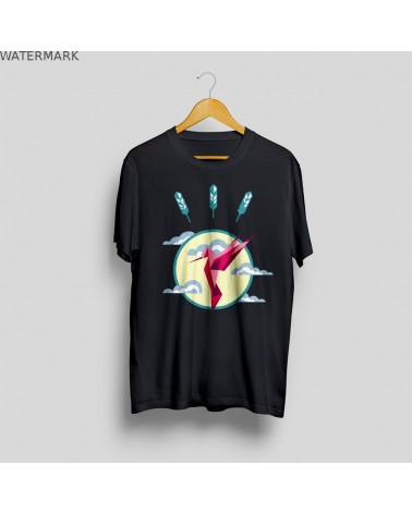 Hummingbird printed t-shirt