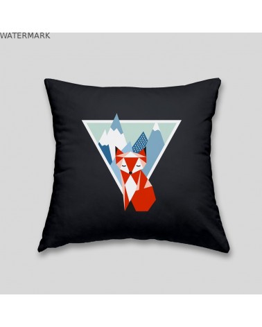 Mountain fox cushion